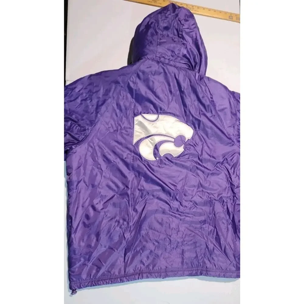 Kansas State Mens Coat XL Wildcats Hooded Winter Jacket
